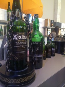 Lo stand di Ardbeg allo Spirit of Scotland 2015