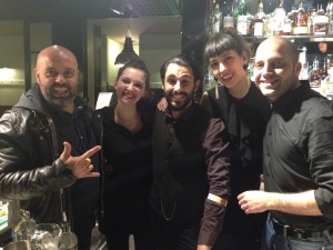 Gli artefici della serata