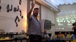 Patrick Pistolesi durante la masterclass
