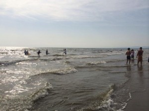 La corsa in mare