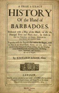 Il libro "A true and exact history of the Island of Barbados"