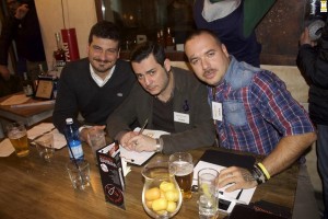 Leonadro Pinto, Paolo Sanna e Jimmy Bertazzoli