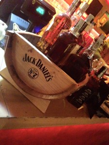 Jack Daniel's sul banco del Banana Republic