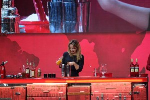 Luana Bosello sul palco della finale