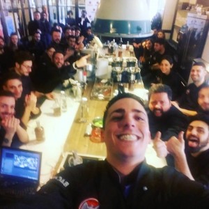 I partecipanti insieme a Daniele Pons