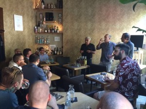 Un momento della masterclass