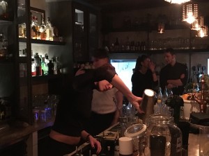 Un momento della serata