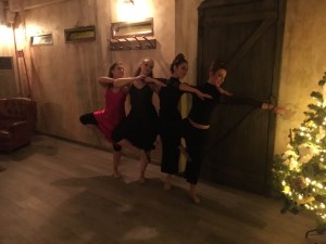Il riscaldamento prima del tango