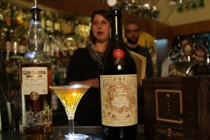 La vincitrice ed il suo cocktail