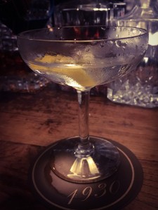 Il "Martini cocktail" della serata