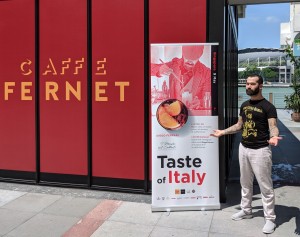 Diego Ferrari al Singapore Taste of Italy