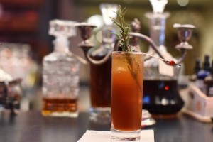 Uno dei cocktail presentati durante la serata