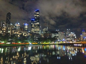 Vista panoramica della cittàdi Melbourne