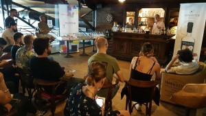 Un momento della master class