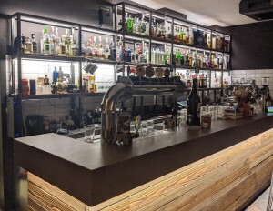 Il nuovo bancone del Gradisca Cafè