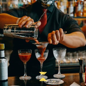 Uno dei cocktail presentati nella finale