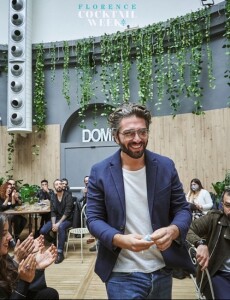 Marco Marini alla premiazione della Florence Cocktail Week