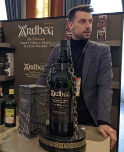 Lo stand di Ardbeg 